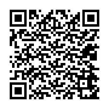 Código QR para número de telefone +12024651897