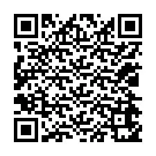 QR-koodi puhelinnumerolle +12024651899