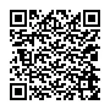 QR-koodi puhelinnumerolle +12024655964