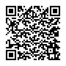 QR-koodi puhelinnumerolle +12024661586