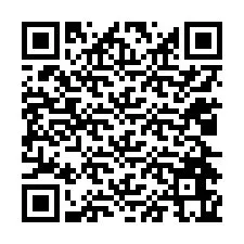 Código QR para número de telefone +12024665762