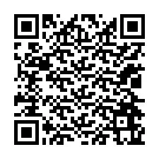 QR-koodi puhelinnumerolle +12024665765