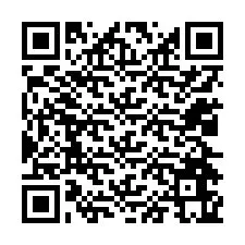 QR код за телефонен номер +12024665767