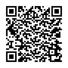 QR-Code für Telefonnummer +12024672288