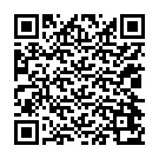 Código QR para número de teléfono +12024672290