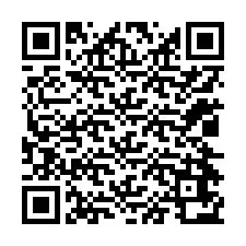 QR код за телефонен номер +12024672291