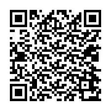 Código QR para número de teléfono +12024672293