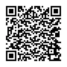 QR код за телефонен номер +12024672294