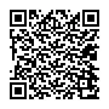 QR-koodi puhelinnumerolle +12024672297