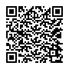 QR-код для номера телефона +12024672299