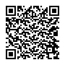 Codice QR per il numero di telefono +12024678694