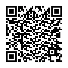 QR Code pour le numéro de téléphone +12024678698