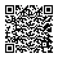 Código QR para número de telefone +12024678699