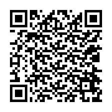 Codice QR per il numero di telefono +12024679618