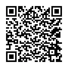 Código QR para número de teléfono +12024679619