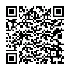 QR-Code für Telefonnummer +12024679621