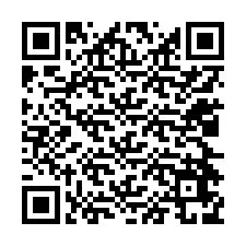 Codice QR per il numero di telefono +12024679626