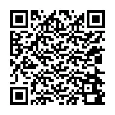 QR код за телефонен номер +12024680304