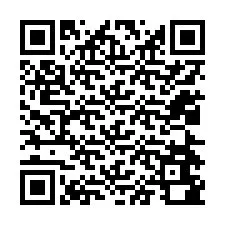 QR-koodi puhelinnumerolle +12024680307