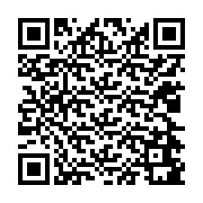 QR-код для номера телефона +12024681122