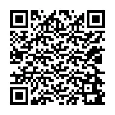 QR код за телефонен номер +12024681129