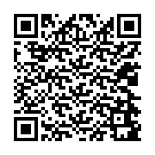 QR-koodi puhelinnumerolle +12024681133