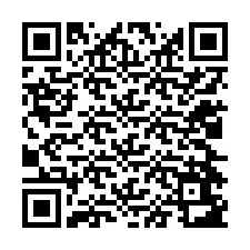 QR-code voor telefoonnummer +12024683636