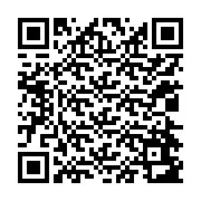 QR Code สำหรับหมายเลขโทรศัพท์ +12024683640