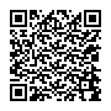 QR-koodi puhelinnumerolle +12024684144