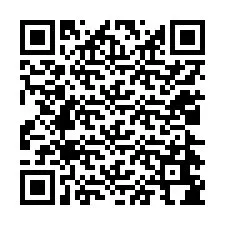 Código QR para número de telefone +12024684146