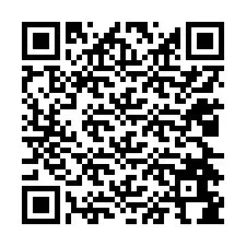 QR-код для номера телефона +12024684722