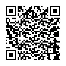 Código QR para número de telefone +12024684988