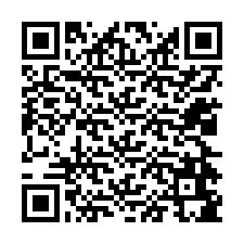 Código QR para número de teléfono +12024685527