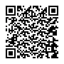 QR Code สำหรับหมายเลขโทรศัพท์ +12024686803