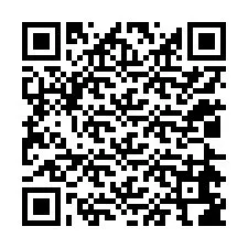 Kod QR dla numeru telefonu +12024686804