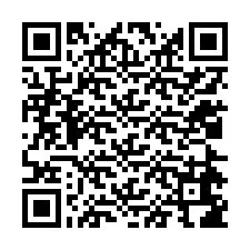 QR код за телефонен номер +12024686806