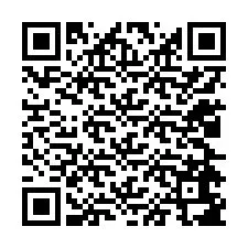 Código QR para número de telefone +12024687936