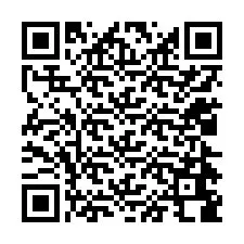 QR-koodi puhelinnumerolle +12024688156