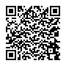 Código QR para número de teléfono +12024688704