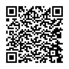 QR-code voor telefoonnummer +12024689386