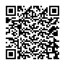 QR-koodi puhelinnumerolle +12024698109