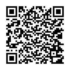 QR-koodi puhelinnumerolle +12024702578