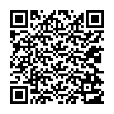 QR-koodi puhelinnumerolle +12024703533