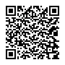 QR-код для номера телефона +12024704025