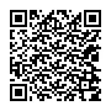 QR kód a telefonszámhoz +12024704035