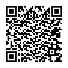 QR-Code für Telefonnummer +12024704037