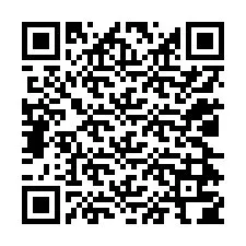 Código QR para número de telefone +12024704038