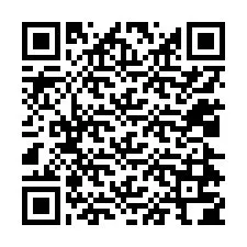 電話番号のQRコード +12024704043