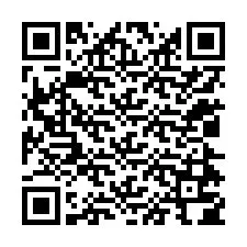 QR-koodi puhelinnumerolle +12024704044