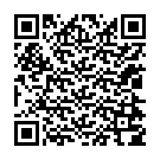 Código QR para número de teléfono +12024704045